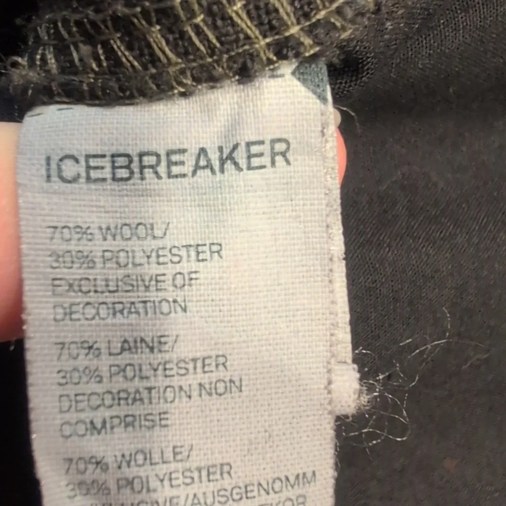 Icebreaker Men's Merino Wool Pants Brown Size 34 - Picture 4 of 8